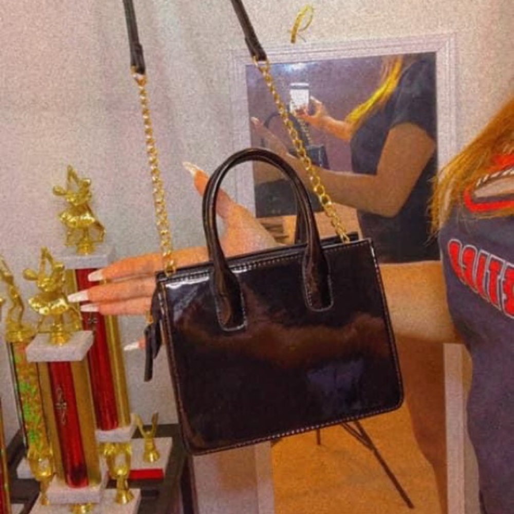 Small black crossbody